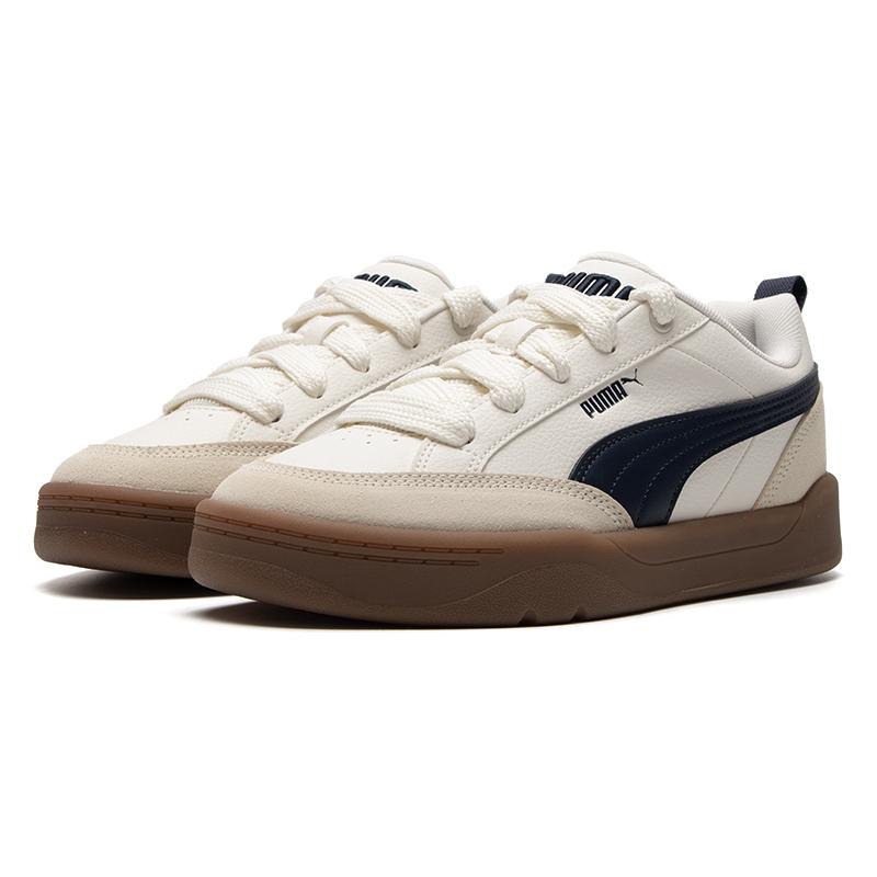 Puma Park Lifestyle Serie Vielseitig Lässig Leicht Bequem Langlebig Niedrig geschnittene Skateschuhe Unisex Sneaker Weiß Blau 397262-07