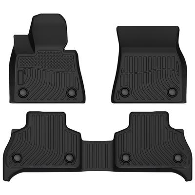 Premium Floor Mats for for BMW X5 G05 - TPE Rubber Black 3Pcs