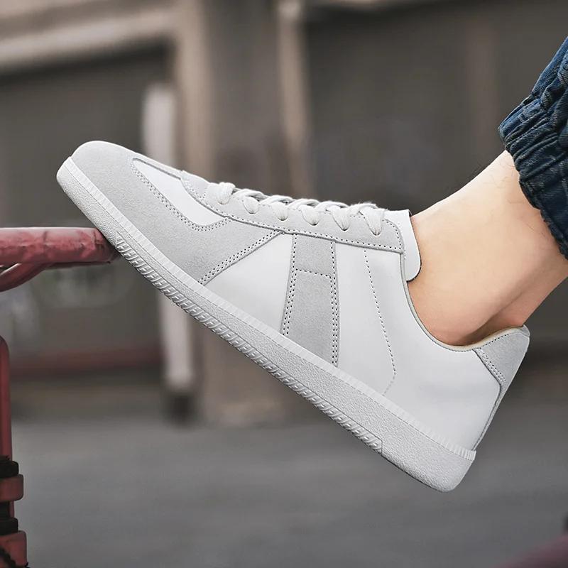 

Новые ретро-спортивные туфли для пары, нескользящие и износостойкие повседневные туфли 35 белый