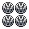 4pcs 56mm 60mm 65mm 70mm 75mm Car Wheel Center Hub Cap Sticker For Volkswagen VW CC GTI Polo Golf Touareg Passat Magotan Tiguan zd7
