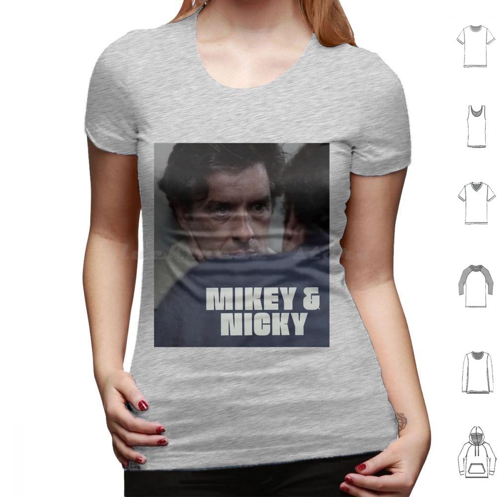 Mikey  Amp  Nicky 1976 T Shirt Cotton Men Women DIY Print Gena Rowlands John Cassavetes A Woman Under The Influence Film