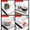Base Kitchen Induction Cooker Shelf 304 Stainless Steel Gas Stove Cover Household Burner Cover Bracket