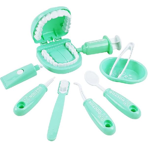 Early Education Brushing Toys, Children Role Play Toys Cute Giraffe Early Education Cartoon Tooth Brushing Practice Toys Model Teaching Children