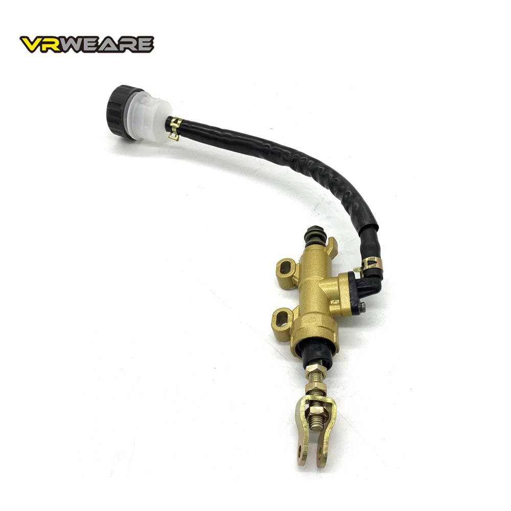 Motorcycle Rear Brake Pump  Foot Hydraulic Refit Rear Brake Master Cylinder Pump For Suzuki Kawasaki Honda Yamaha жёлтый