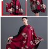 Women S Thick Faux Cashmere Double Sided Cashew Pattern Scarf Winter Shawl