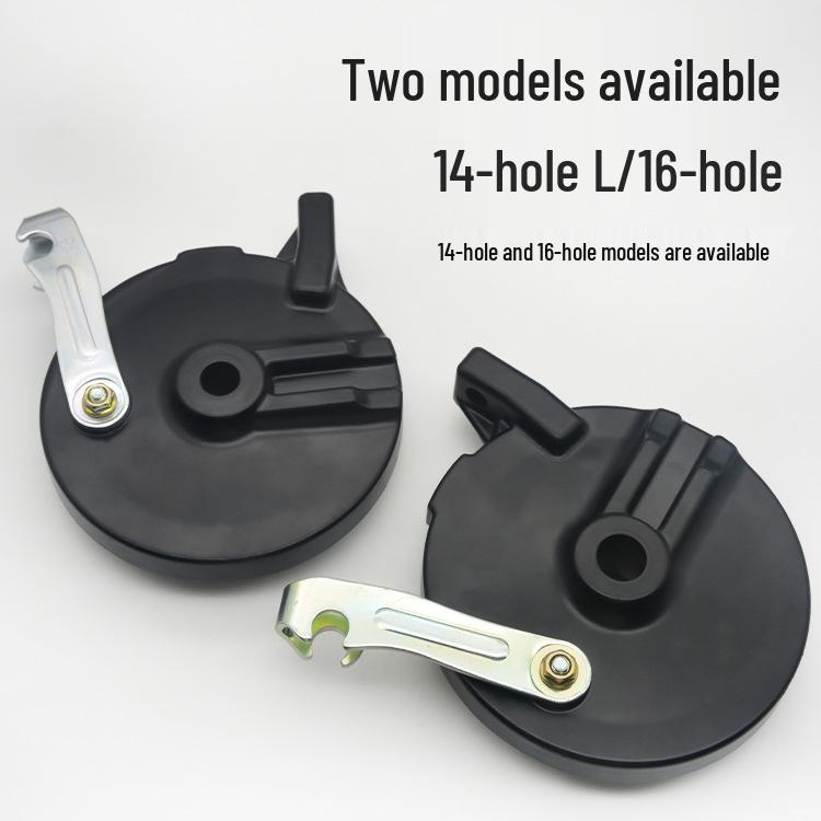 110 Typ Hinterrad Trommelbremsbaugruppe für Aima Elektrisches Moped