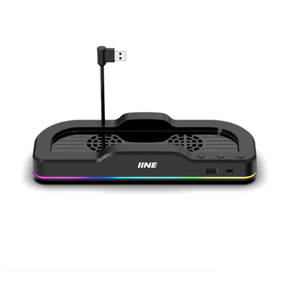 Plug-and-Play Expansion Base Three Gears Wind Speed Cooling Fan Dock for Switch 2 Game Accessories