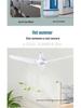 High Power Ceiling Fan with Plastic Blades & Remote, Ideal for Home, Restaurant, Bedroom, Living Room, Workshop, and Hall