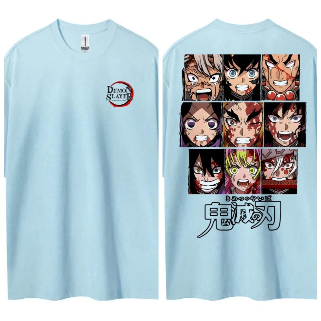 Demon Slayer Japanese Hotblooded Anime Classic Characters Sports Casual Shortsleeved Comfortable Halfsleeved Popular Top