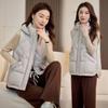 Giacca pane larga versione coreana gilet corto in cotone nuovo inverno donna gilet imbottito in cotone giacca gilet termico donna