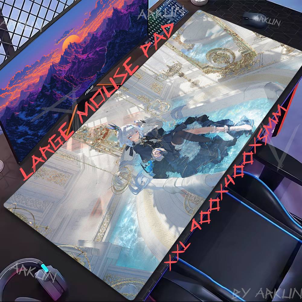 Hot Cerydra Honkai Star Rail Mouse Pad Gamer Computer Accessories Keyboard Table Mat Pad Company Gaming Laptop Desk Accessory Pc