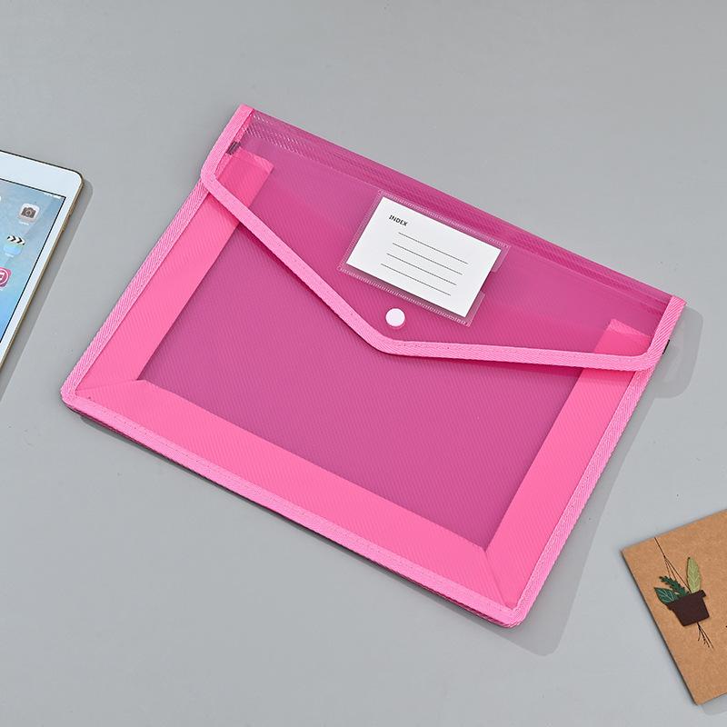 Large Capacity Folder Large Capacity Office Archive Bag Test Paper Storage Bag Waterproof A4 Document Bag For Office School