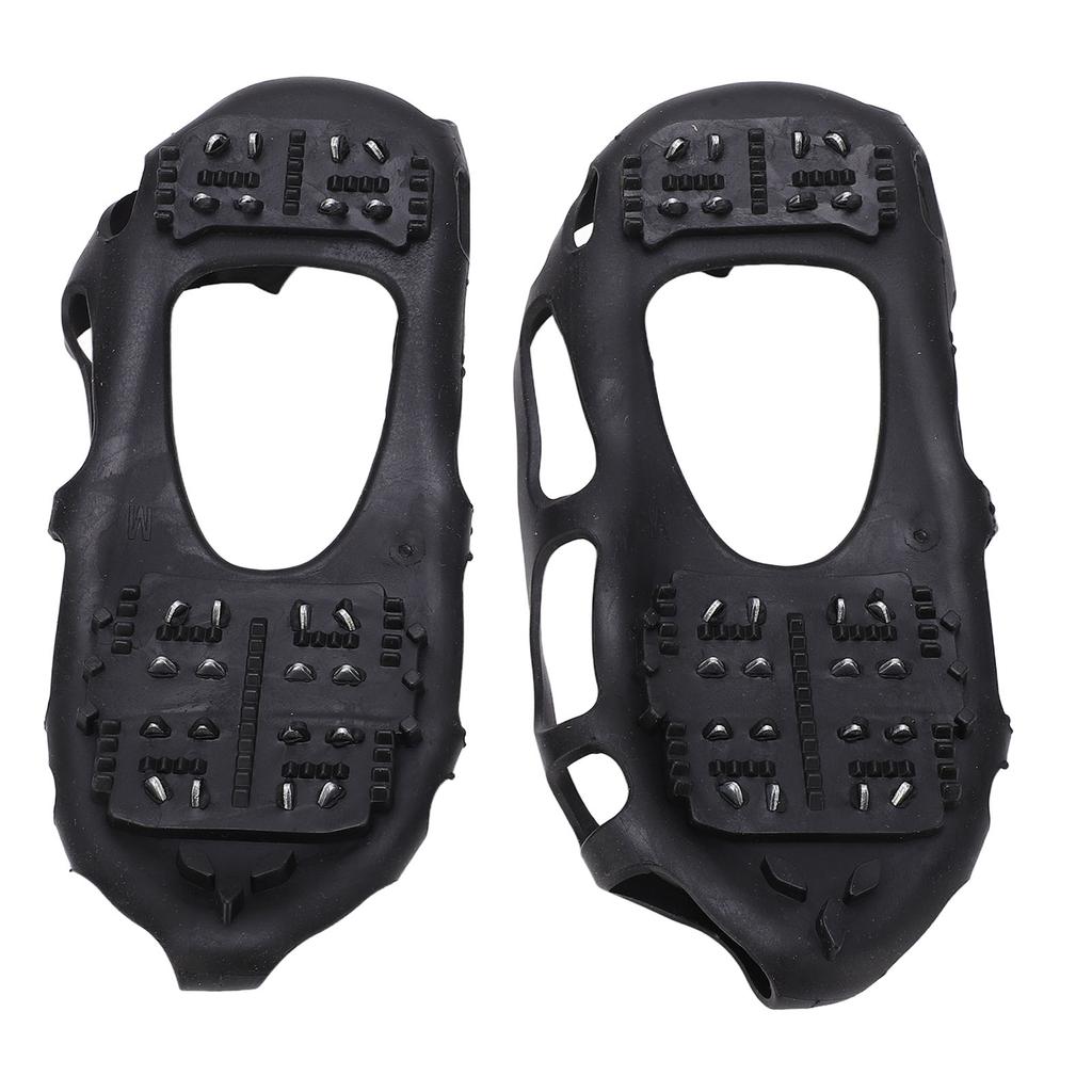 24 Spikes Anti Slip Walk Traction Cleat Ice Cleats for Shoes and Boots Traction Cleats for Walking On Snow and Ice