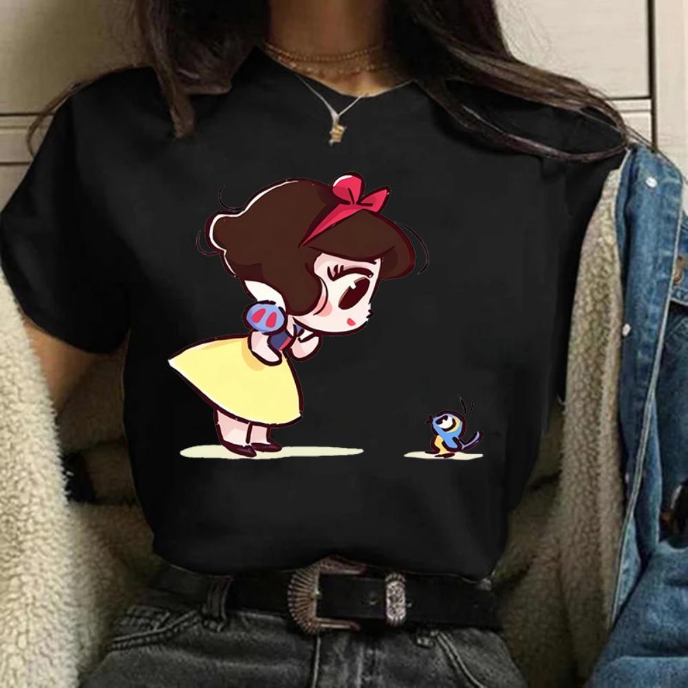 Kawaii Girls Princess T Shirt Women Harajuku 90s Cute T-shirt Funny Tshirt Female Clothes Top Tee Shirt