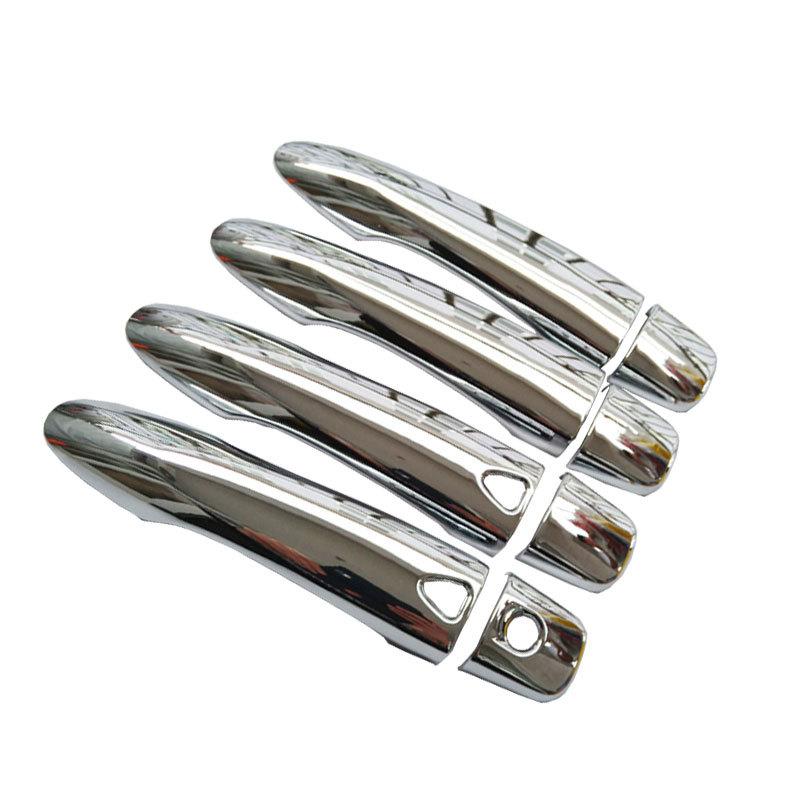 Chrome Door Handle Cover Trim for Nissan Qashqai J11 2014 2015 2016 2017 2018   Abs Plastic Car Accessories 8 Pcs