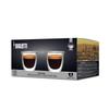 Bialetti Florence Double-Walled Glass, Heat-Resistant, 80ml, Pack of 2