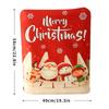 Christmas Chair Cover Elastic Spandex Durable Seat Slipcover Cute Cartoon Printed Chair Case For El Home Holiday Decoration