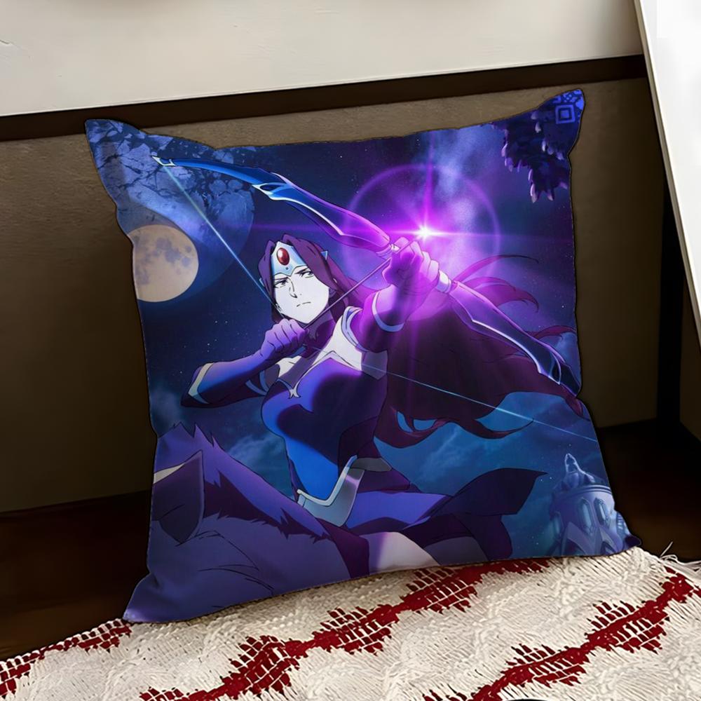 Game Cool DDota 2 Cushion Cover Reversible Soft Durable Pillow Cover Home  Car MultiScene Use for Daily Comfort
