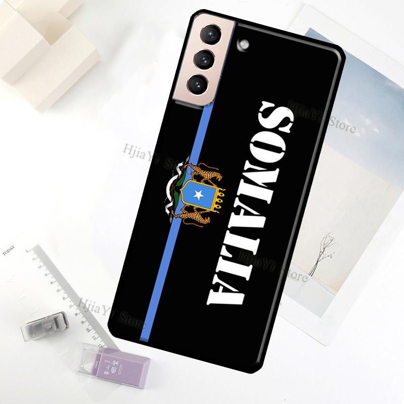 Somali Somalia National Flag Case For Samsung Galaxy S23 Ultra Note 20 10 S9 S10 Plus S20 S21 FE S22 Ultra Phone Cover