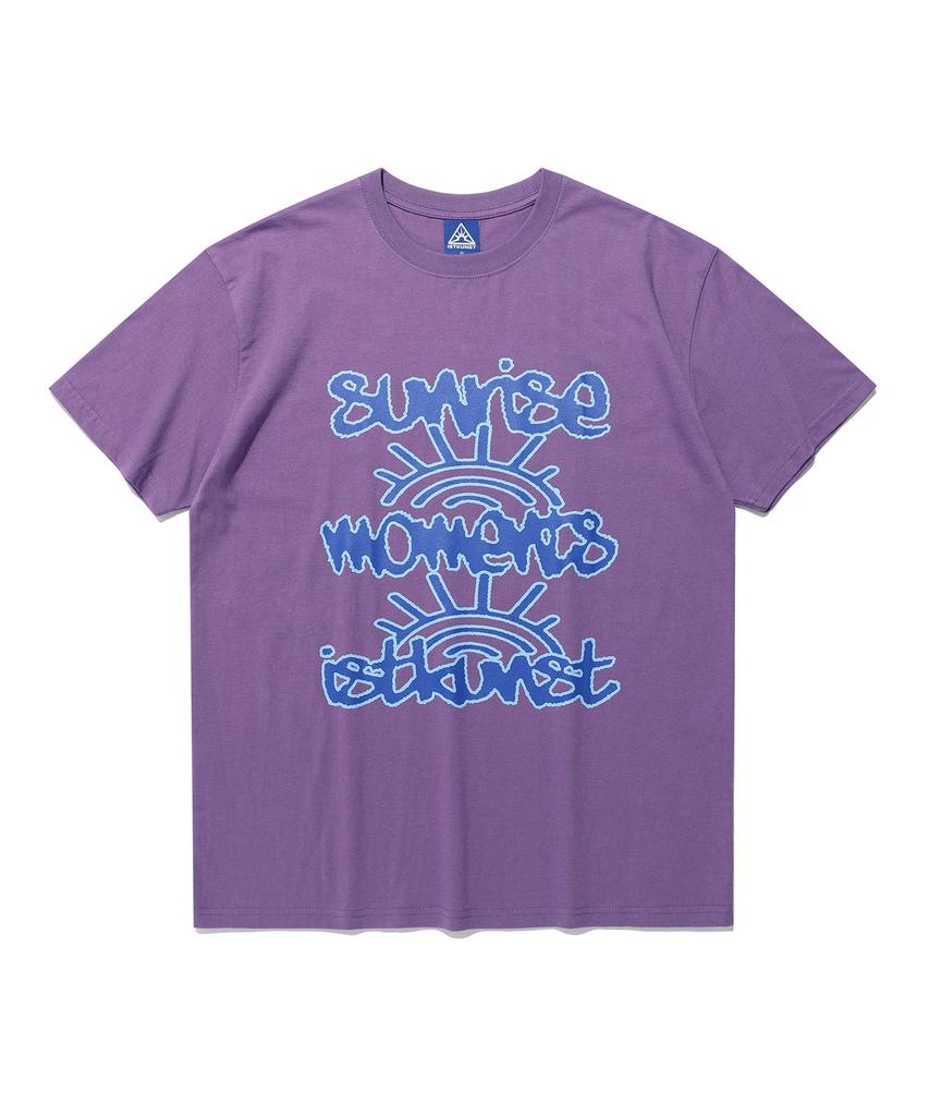 ISTKUNST Sunrise Moment Tee_Purple(Ik2Emmt504A)