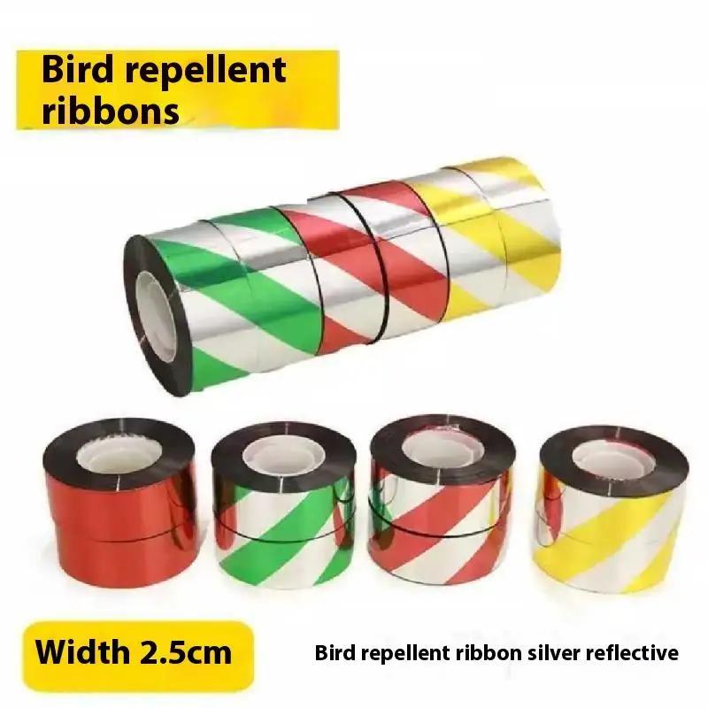 Bird Repellent Tape 2.5cm*50m Of Bird Tape For Outdoors Bird Reflector Tape Farm Yards