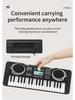 Multifunctional 37-Key Children's Electronic Keyboard: Beginner Music Educational Toy Piano