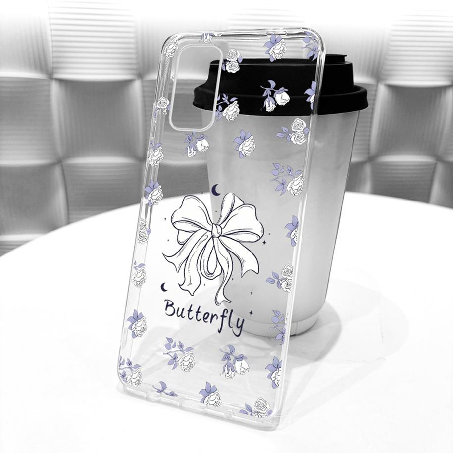 For Samsung Galaxy S20 Plus Case Fashion Butterfly Flower Soft Clear Silicone Back Phone Cover For Samsung S20 Ultra S 20 Bumper