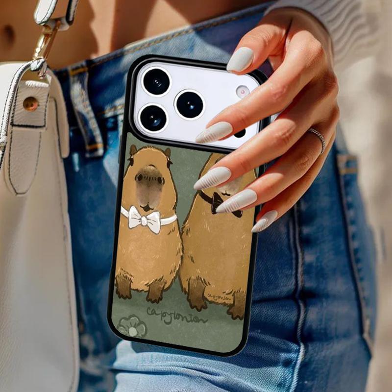 

Guinea pig Funny Cartoon Phone Case For iPhone 17 Air 14 15 13 12 Max Cover For Apple 14 15 16 16e 11 Pro Max Plus iPhone 16