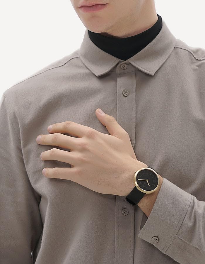 Maven Watches 40mm Artisan Series Minimalist Fashion Watch BLACK (FRIDAY 40MM)