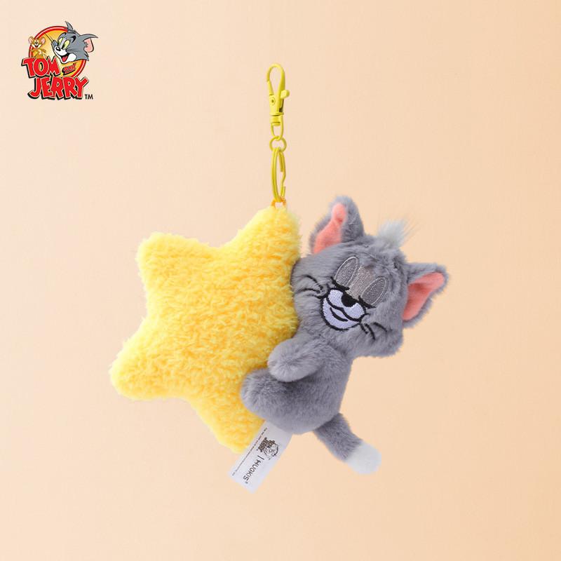 Tom Jerry And Plush Toy Anime Peripheral Backpack Pendant Keychain Gift Holiday