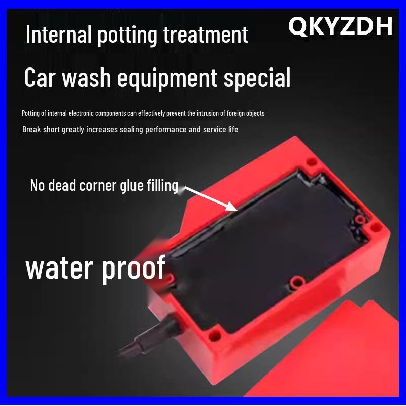 Adjustable Long-Range Infrared Photoelectric Sensor for Car Wash and Barrier Gates E3K-100 Diffuse Reflection Adjustable 2m