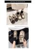 Brand Thick-Soled Leather Height-Increasing Warm Cotton Shoes for Women - Autumn/Winter Japanese Style