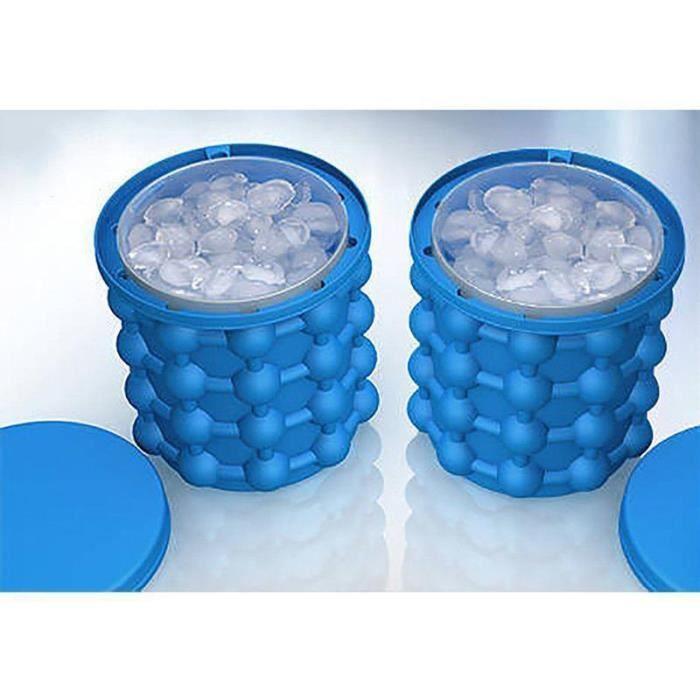 Ice Cube Maker Genie silicone seau à glace de cuisine Outils Machine à glace Genie cubes