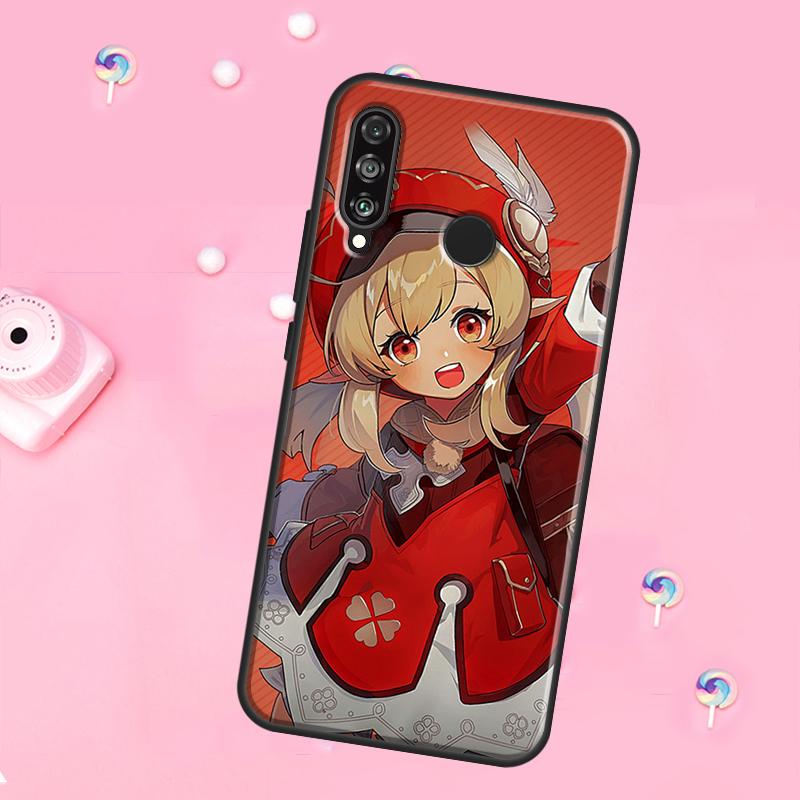 

Genshin Impact Klee Game For Huawei Nova 12i 7i 8i 11i 12s Y73 Y70 Y90 Y60 Y72 Y61 Y91 9 10 SE P30 Pro P40 Lite Case Huawei Nova 7i