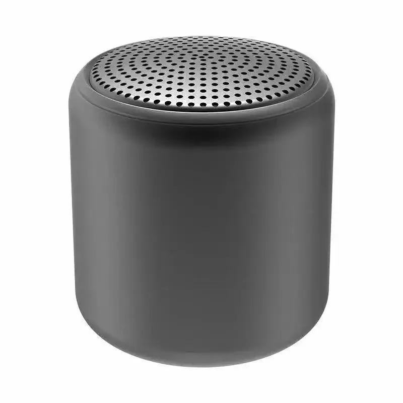 Mini Portable Wireless Bluetooth Speaker Long Lasting Life Stereo Surround Bass USB Charging Outdoor Round Audio Player Hot Sale