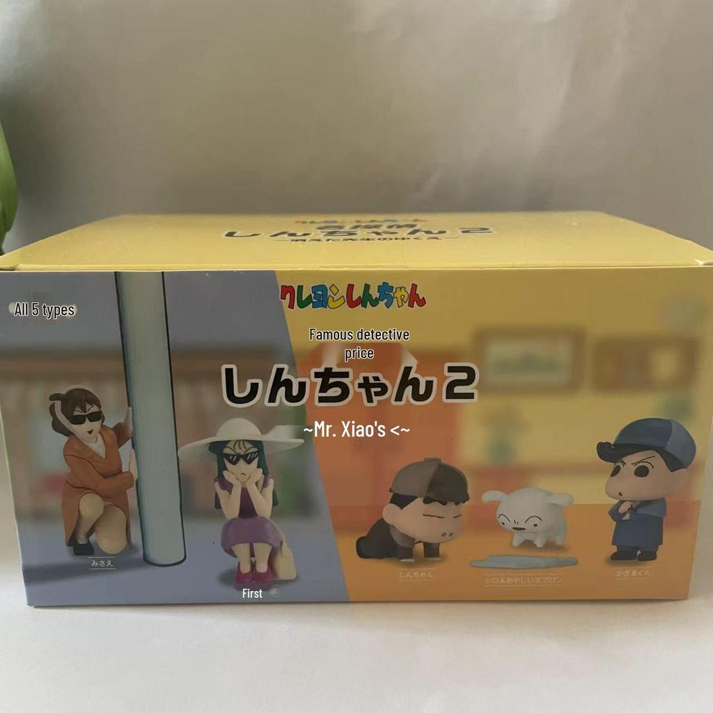 Crayon Shin-chan Detective Agency Blind Box Figure Set