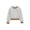 Vans Molly Color Block Striped Henley Long Sleeve Cotton Drop Shoulder T-Shirt Women Tops VN000XFKO6T
