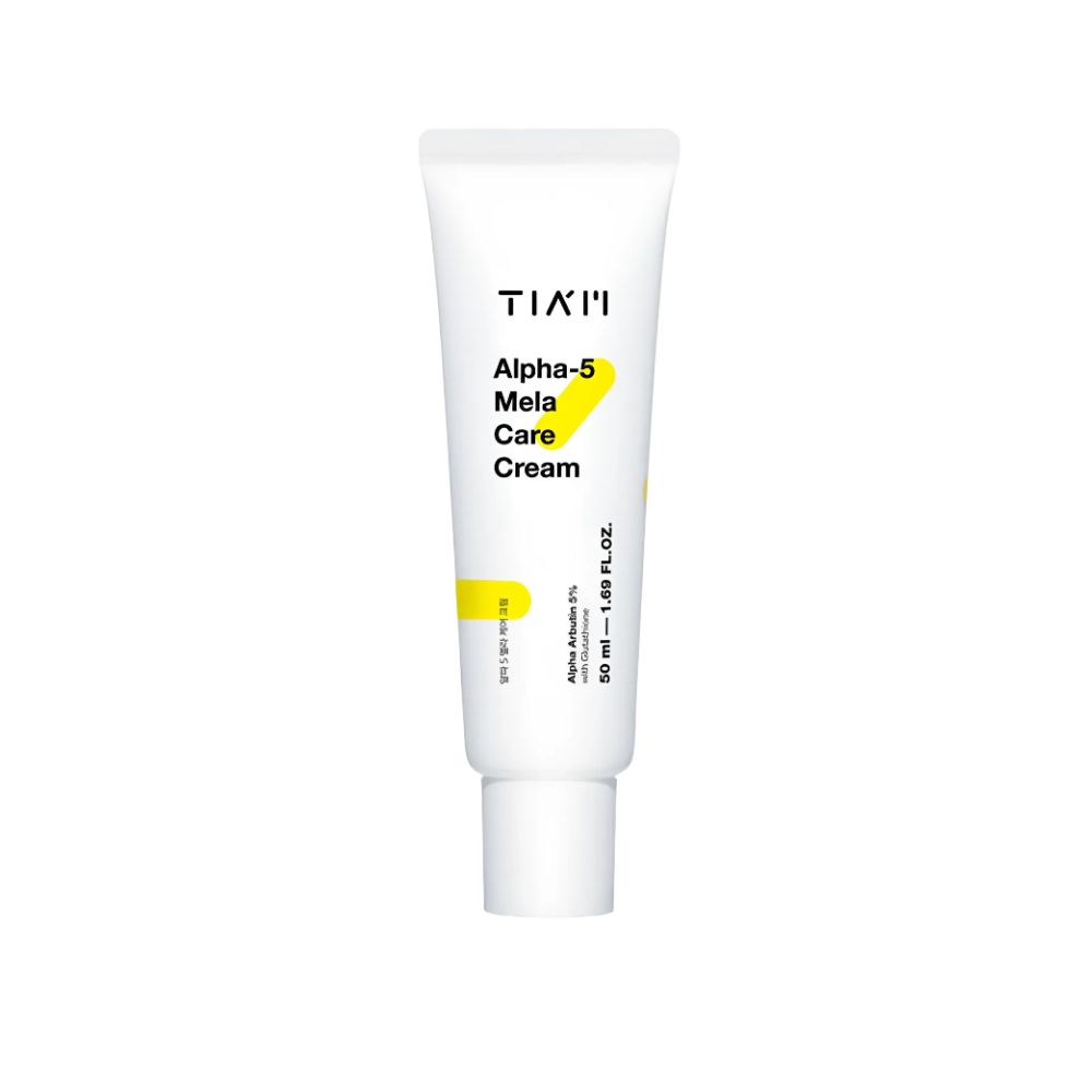 TIAM Alpha 5 Mela Care Cream 50ml with Alpha Arbutin and Niacinamide for Intensive Mela Care and Dark Spot Blemish Reducer