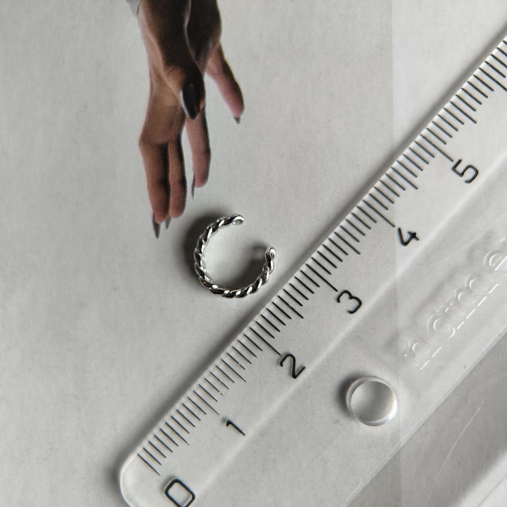 Silver Earrings Without Stones (2214960)