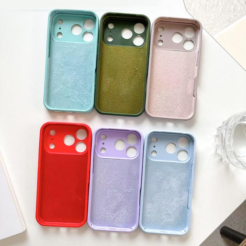 Applicable iPhone11promax mobile phone case Angel eye silicone mobile phone case 11pro solid color simple protective case