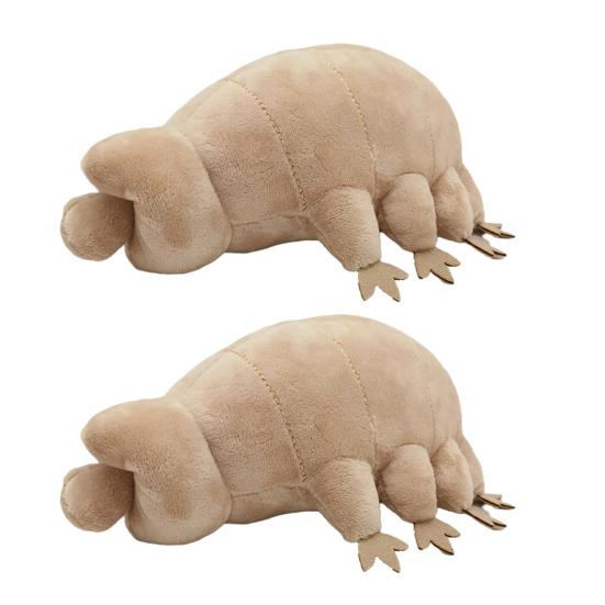 Tardigrade Water Bear Plush Toy Realistic Soft Animal Stuffed Doll Great Pillow Gift for Biology Enthusiasts Kids Home Decor
