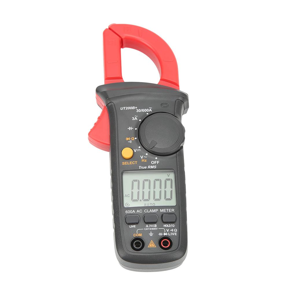 Digital Clamp Meter AC DC Voltage Current Resistance Capacitance Meter Electrical Test Multimeter