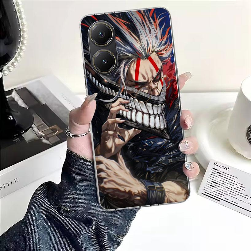 Anime D-Dandadans Okarun For Xiaomi Poco X7 X6 X5 X4 Nfc F7 Ultra F6 F5 Pro Phone Case F4 Gt F3 M6 M5 M4 M3 5G Fundas Cover Coqu