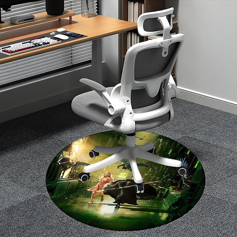 

Wizard,Witch Chair mat Round Rug Office carpet, Non slip, Suitable for Living Rooms, Bedrooms,Decor1205889a 80cm by 80cm