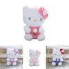 Popular Katie Cat Hanging Toy Fluffy Short Plush Kitten Doll Keychain Decorative Bag Accessory Characters)