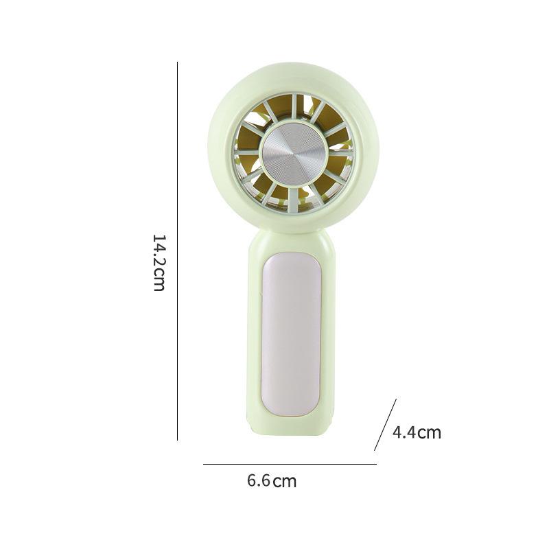 New handheld fan temu charging student strong wind turbine portable outdoor large air volume mini handheld small fan