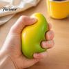 Crunchy Mengo Toy Color Changing Lemon Squeeze Toy, Stress Relief Office Relaxation Gadgets Fruit Ball Fidget for Home Reducing