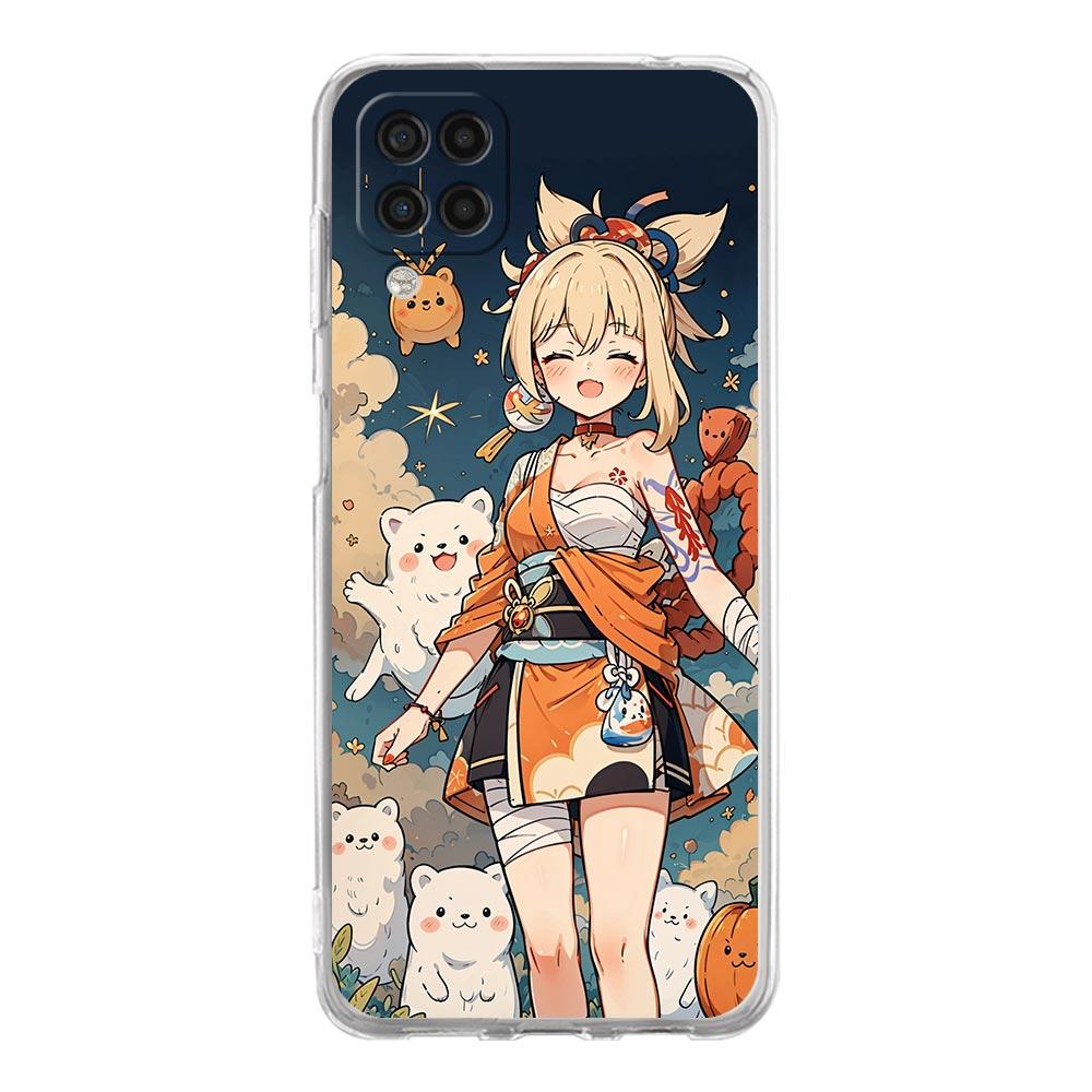 Genshin Impact Wanderer Phone Case For Samsung Galaxy A13 A33 A73 A53 A23 A51 A71 A21S A12 A11 A31 A41 A03S A22 A52 A32 5G Cover