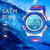 Watch Boys Digital Watch Boys Sports Watch Outdoor Multifunctional 50m Waterproof Alert Date Day Display Dual Time LED Analog Display Girls Boys
