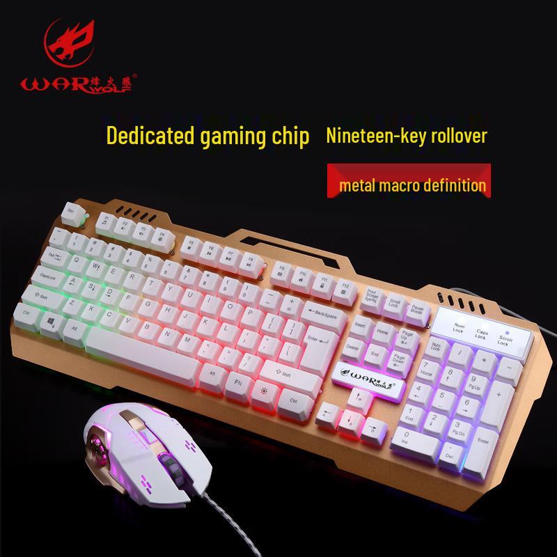 Fenghuolang RGB Wired Mechanical Gaming Keyboard & Mouse Series